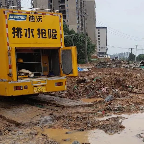 Мобильные дренажные спасательные машины