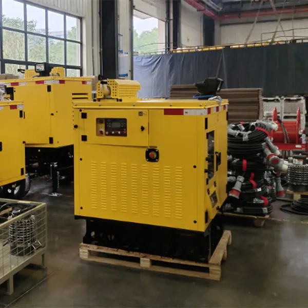 Мобильный прицепной насос для защиты от наводнений