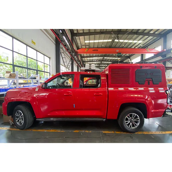 Мобильный прицепной пожарный насос