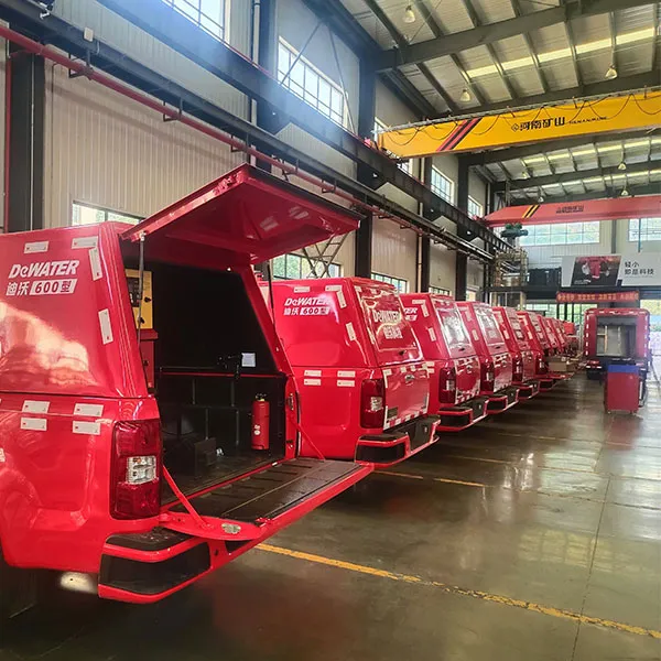 Мобильный прицепной пожарный насос