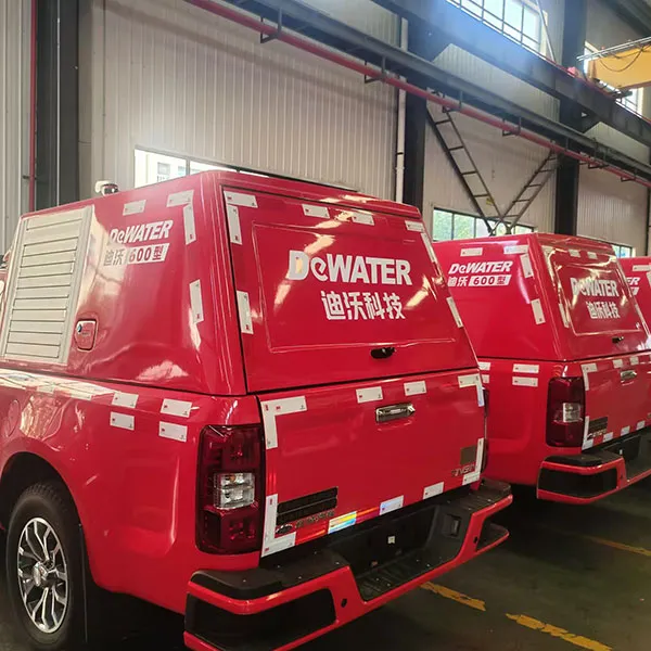 Мобильный прицепной пожарный насос