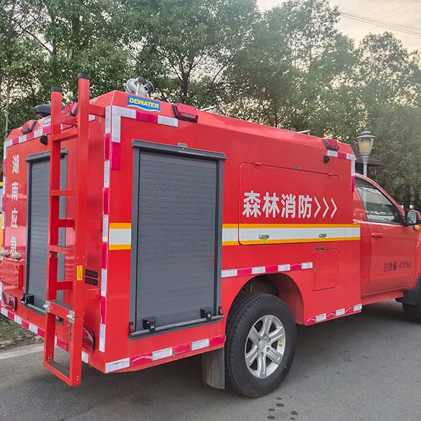 Мобильный прицепной пожарный насос водоснабжения