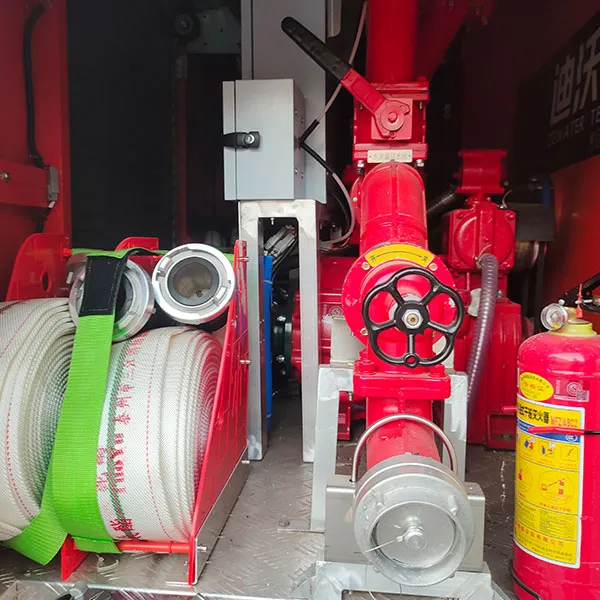 Мобильный прицепной пожарный насос водоснабжения