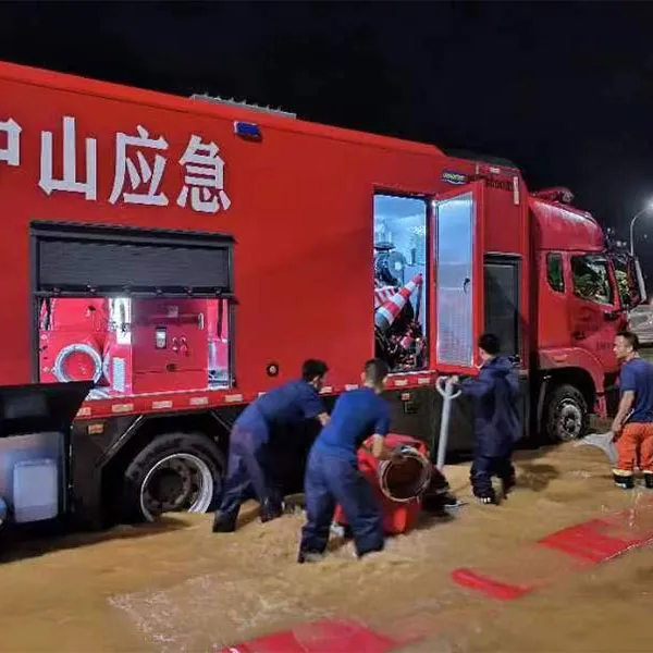 Мобильный спасательный дренажный насос