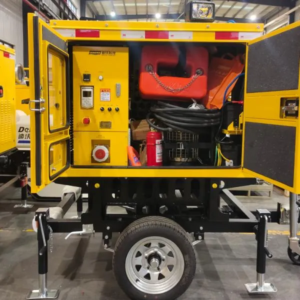 Насосные агрегаты на прицепе