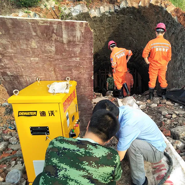 Оборудование для дренажа и спасения при затоплении шахт