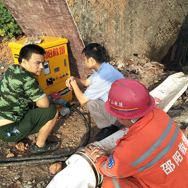 Оборудование для дренажа и спасения при затоплении шахт