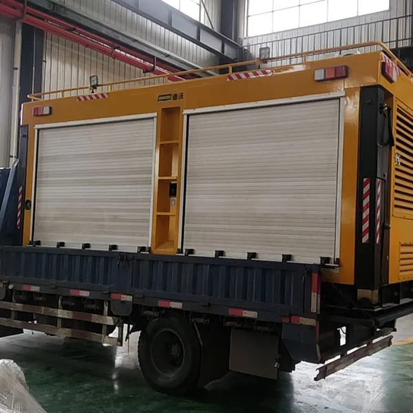 Передвижная насосная станция большой производительности