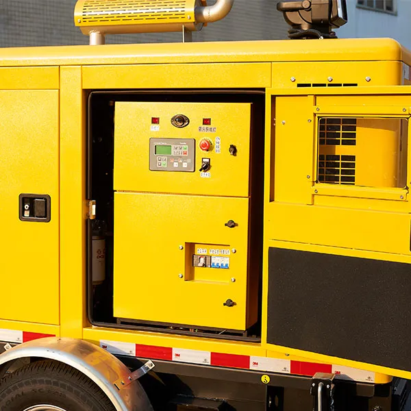 Передвижная насосная станция на колесном шасси