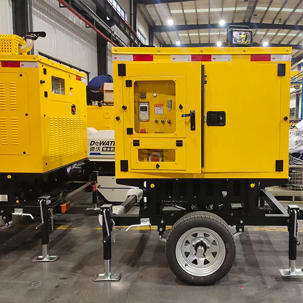 Прицеп для водоотливного насоса