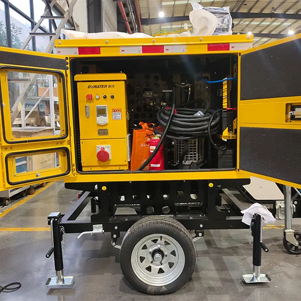 Прицеп для водоотливного насоса