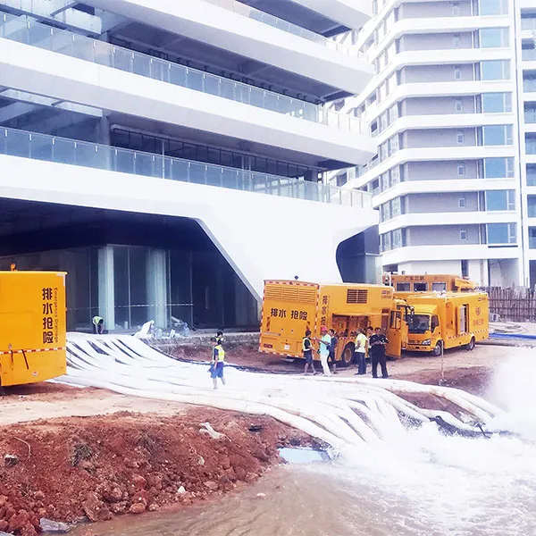 Система дренажа при тайфуне «Тяньгэ» в Чжухае