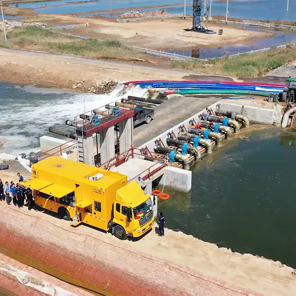 Спасательные работы по предотвращению обратного притока морской воды на нефтяном месторождении Дунъин Шэнъи