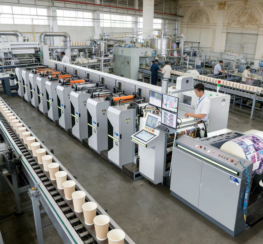 Четырехслойное двухстороннее покрытие за один проход! Компания Wenzhou Fengming Machinery запускает новую машину для нанесения покрытия без использования пластика .