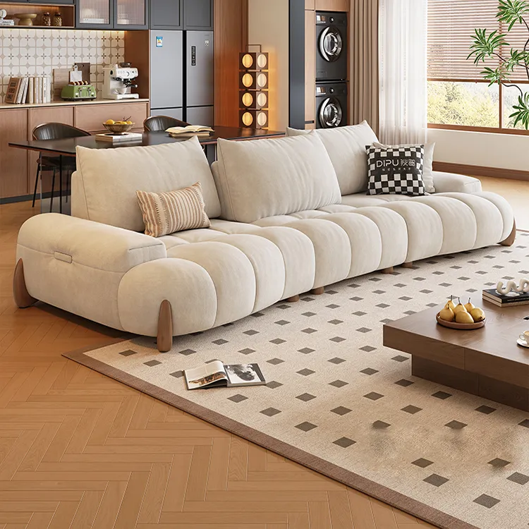 Диван  кешью для гостиной с регулируемой спинкой, винтажный зеленый диван, диван из хлопчатобумажной и льняной ткани