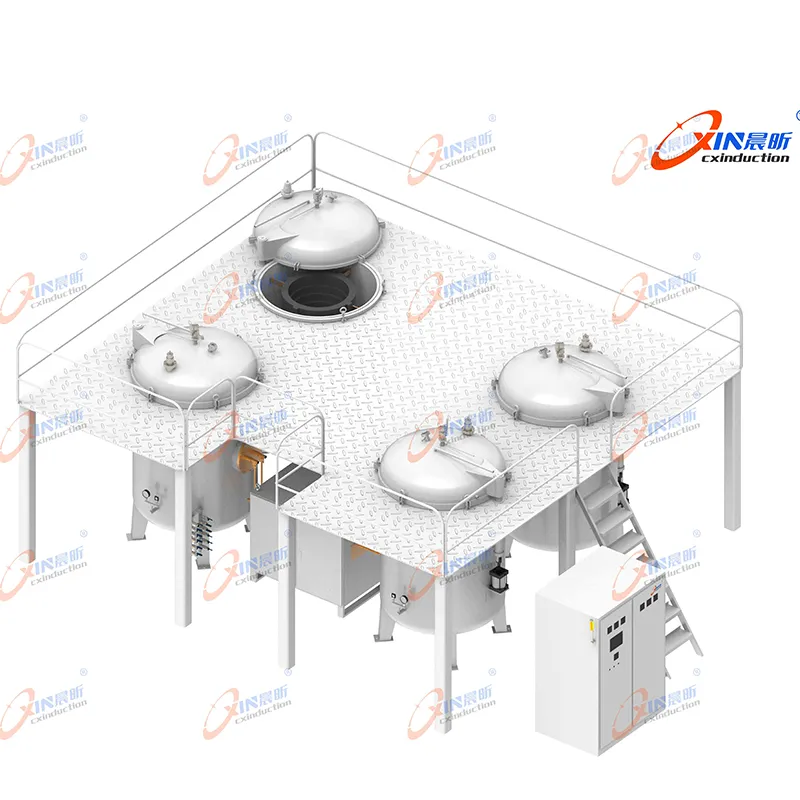 Вертикальная графитизационная печь