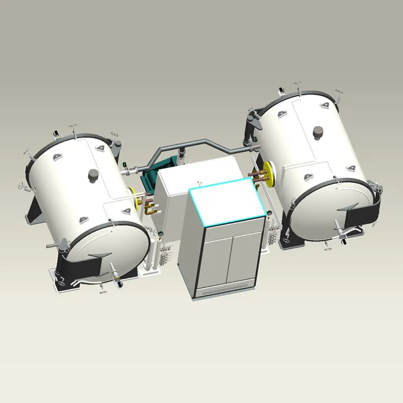 Горизонтальная графитизационная печь