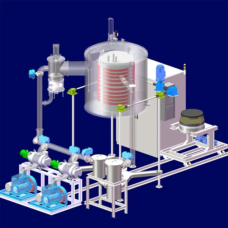 Графитизационная печь для композитных материалов C/C