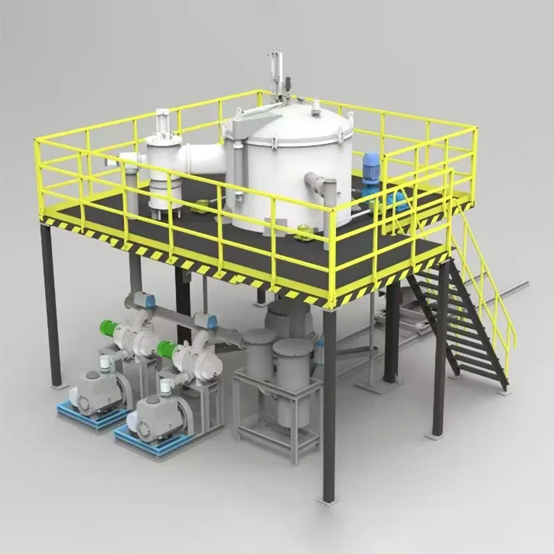 Графитизационная печь для композитных материалов углерод-керамических