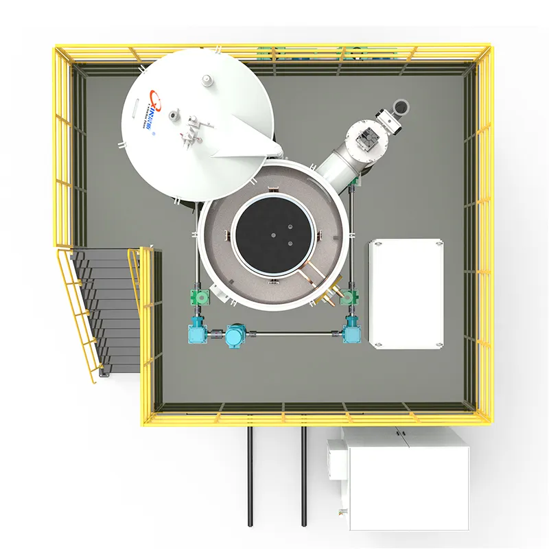 Печь для силицирования карбида кремния
