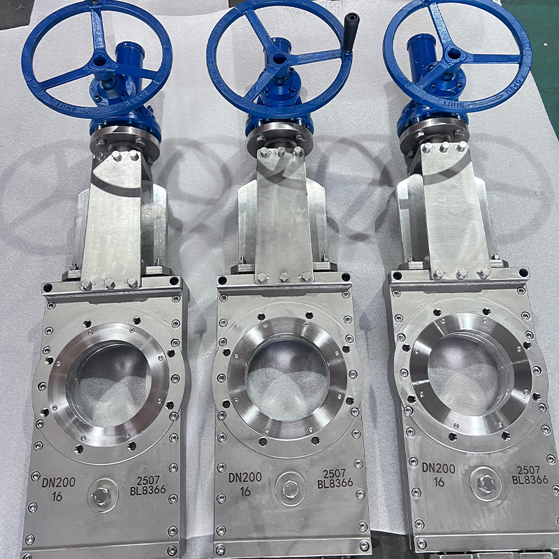 Ножевые задвижки