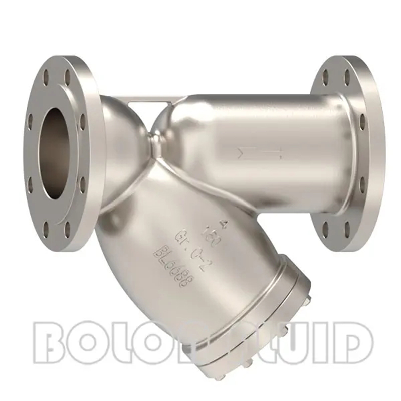 Титановый Y-образный сетчатый фильтр B367 Gr.C-2