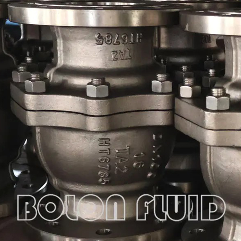 Титановый шаровой кран плавающего типа GB/T6614 ZTA2 TA2