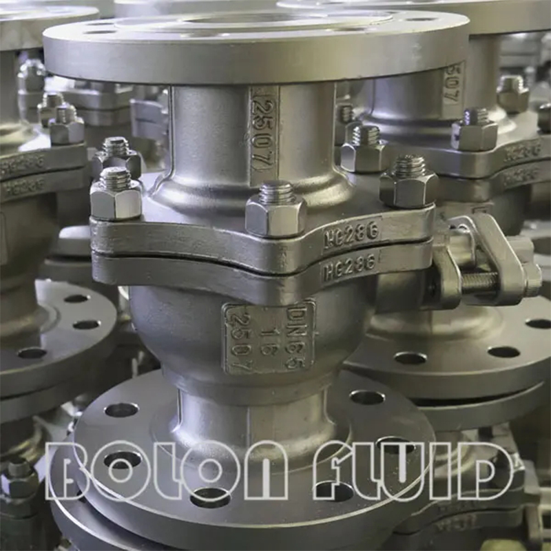 Шаровой кран плавающего типа из супердуплексной стали S32750 A995 5A (2507)