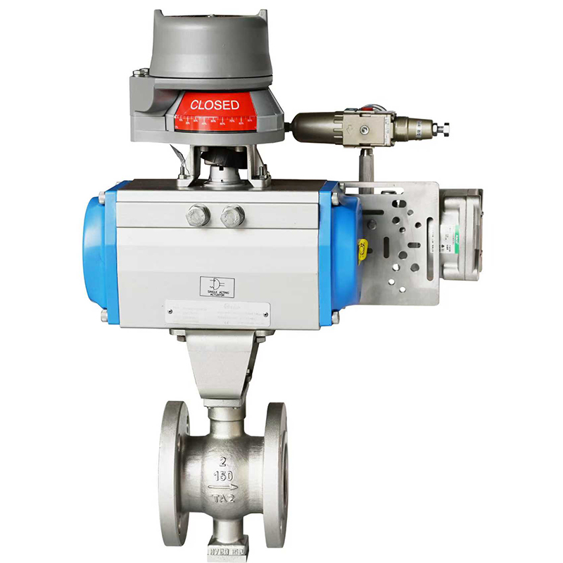 Шаровые клапаны V-типа