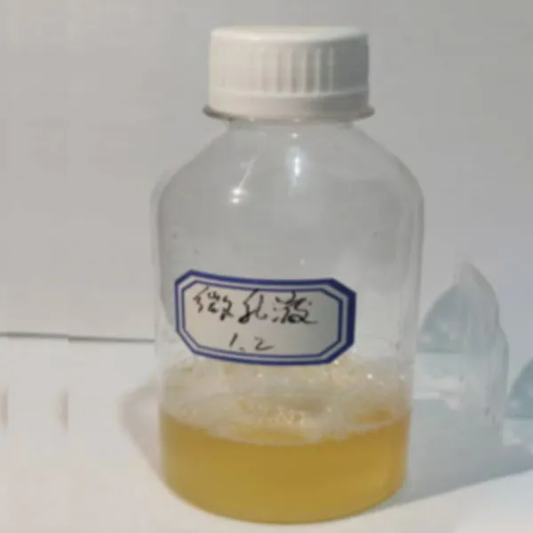 Микроэмульсионный агент для вытеснения нефти