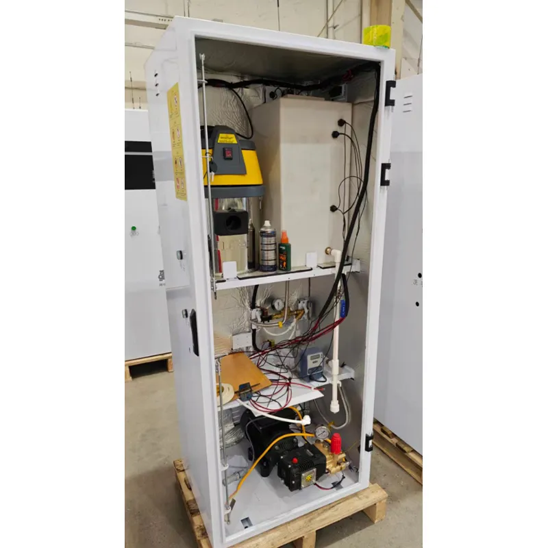 Предварительная сборка автоматической автомойки