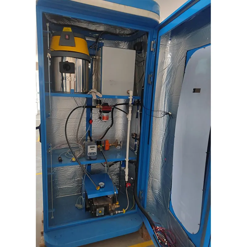 Предварительная сборка автоматической автомойки