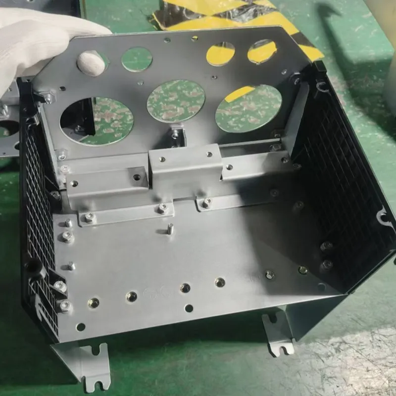 Предварительная сборка клеммной коробки частотного преобразователя