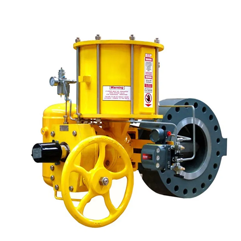 Высокопроизводительный трехэксцентриковый дисковый затвор