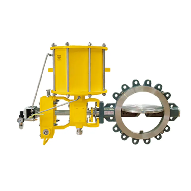 Высокопроизводительный трехэксцентриковый дисковый затвор