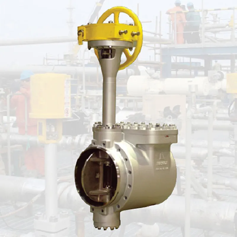 Высокопроизводительный трехэксцентриковый дисковый затвор