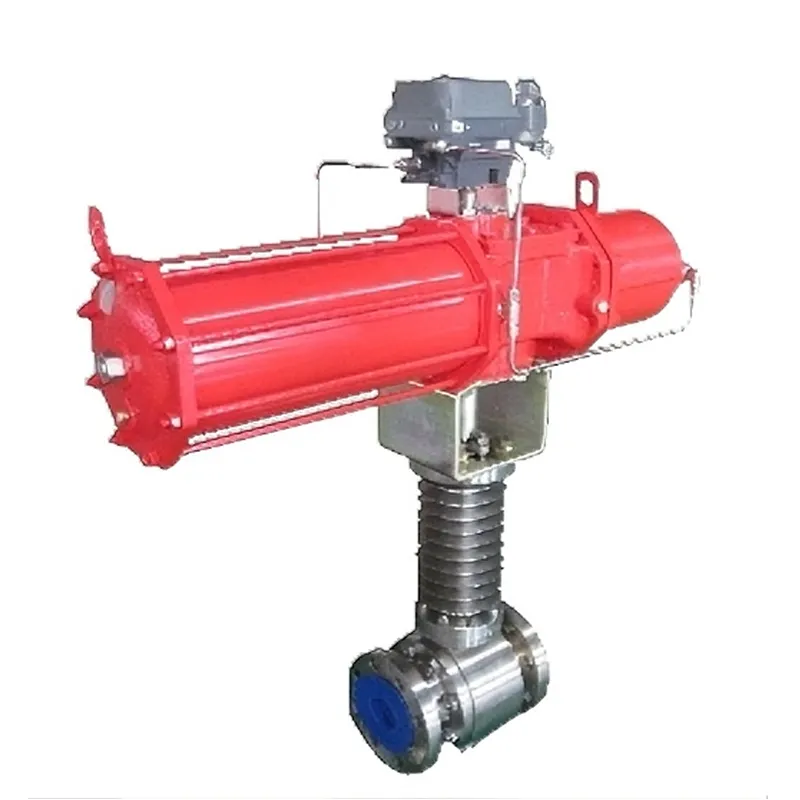 Высокотемпературный шаровой кран