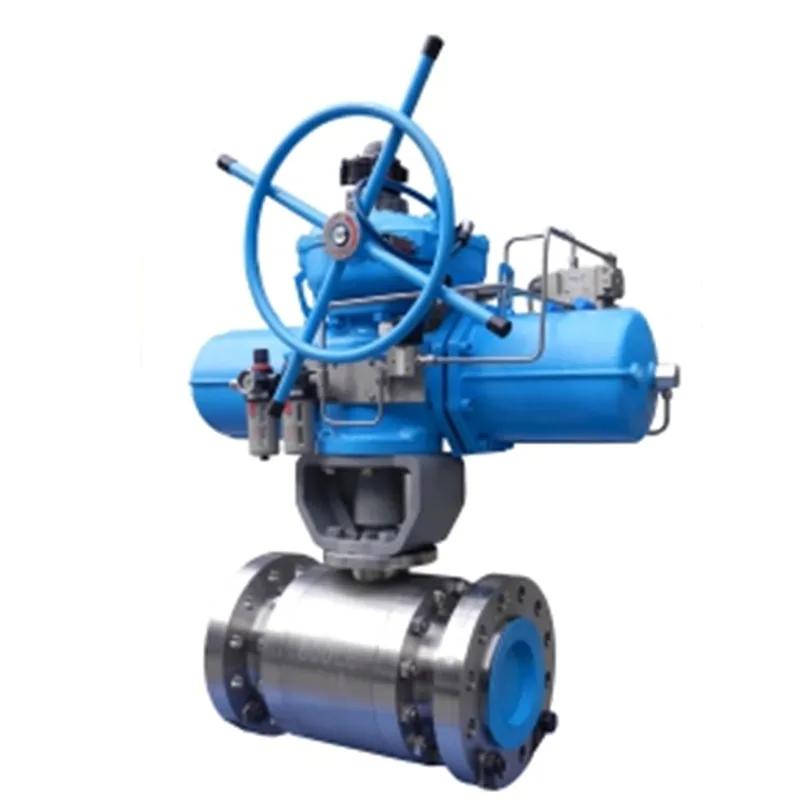 Запорный шаровой клапан из кованой стали с фиксированной сферой