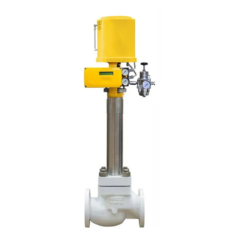 Криогенный регулирующий клапан