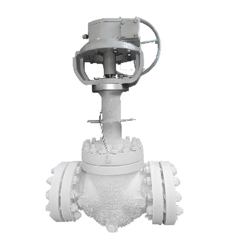 Магистральный шаровой кран верхнего монтажа