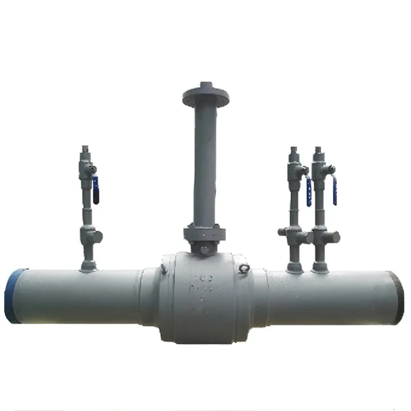 Полностью сварной кованый стальной шаровой кран