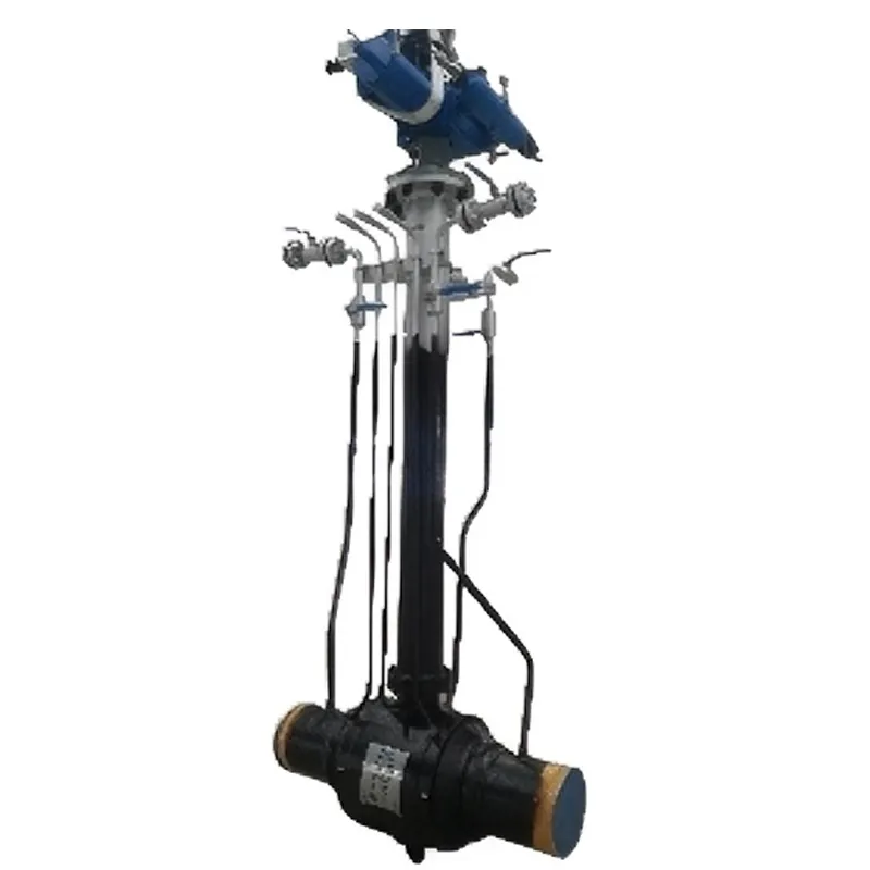 Полностью сварной подземный шаровой кран