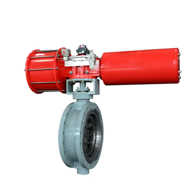 Трехэксцентриковый дисковый затвор