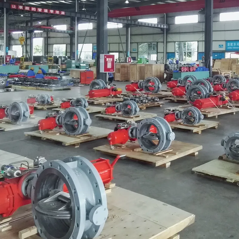 Трехэксцентриковый дисковый затвор