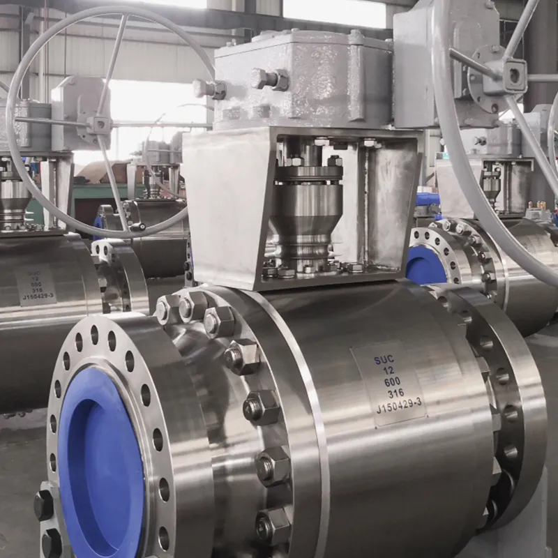 Шаровой кран фиксированного типа с мягким уплотнением