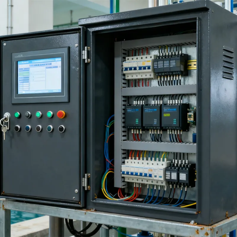 Автоматизированное управляющее оборудование для водоочистных станций