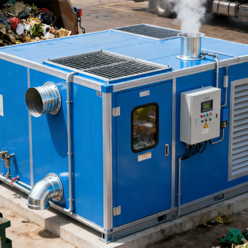 Биофильтры для устранения запахов на станциях переработки отходов