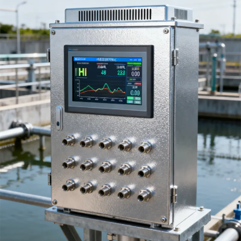 Интеллектуальный шкаф управления для системы онлайн-мониторинга качества воды