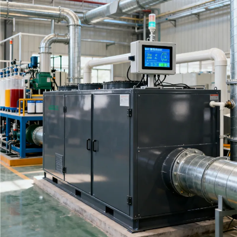 Описание оборудования для биологической очистки от запахов в лакокрасочной промышленности