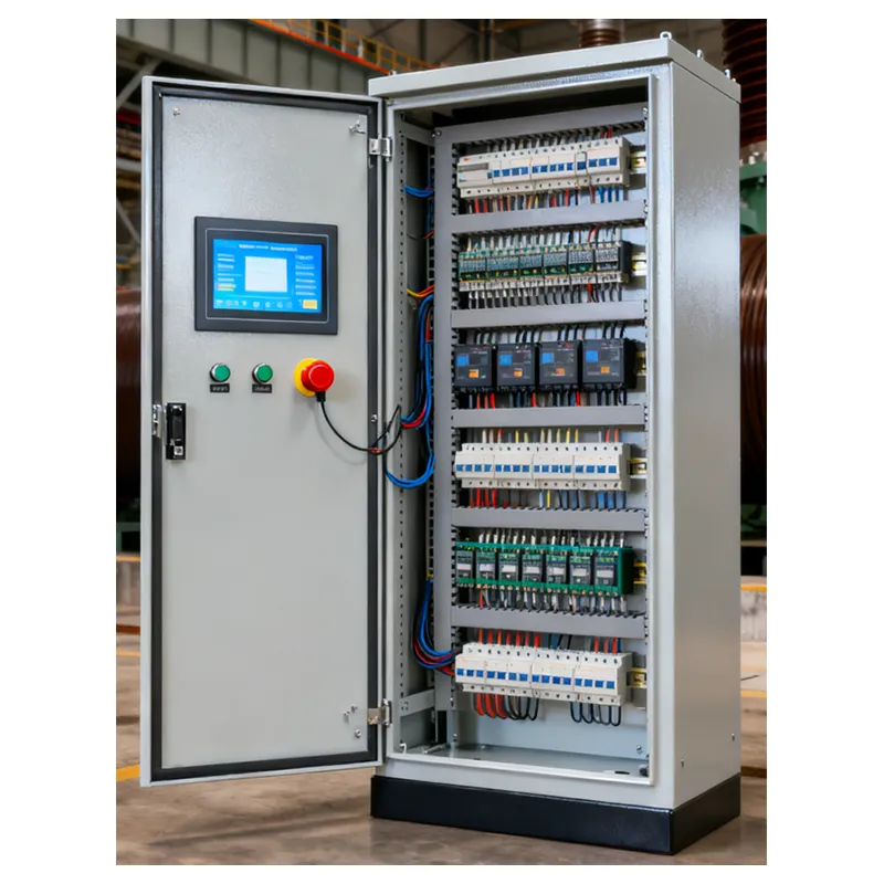 Шкаф управления ПЛК для электростанций